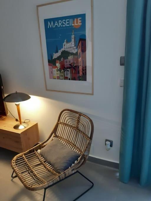 Grand Studio Avec Patio Marseille Kültér fotó
