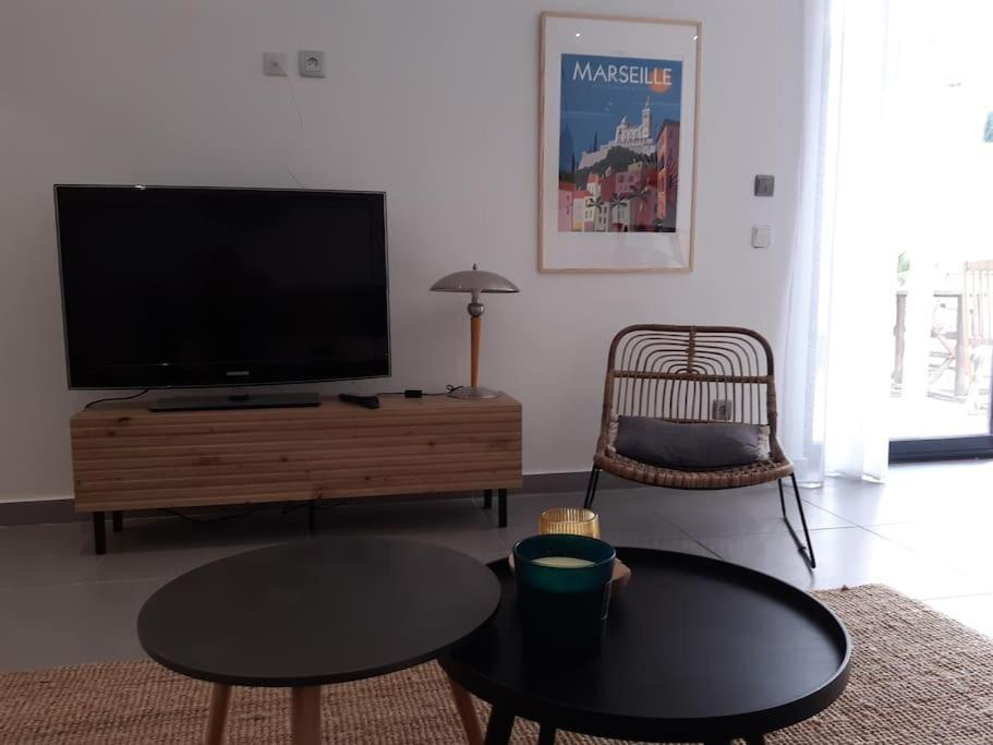 Grand Studio Avec Patio Marseille Kültér fotó