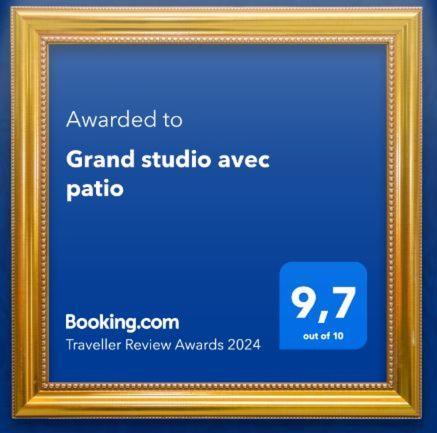 Grand Studio Avec Patio Marseille Kültér fotó